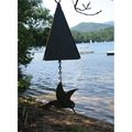 North Country Wind Bells Inc North Country Wind Bells  Inc. 126.5016 Ships Bell with hummingbird wind catcher 126.5016